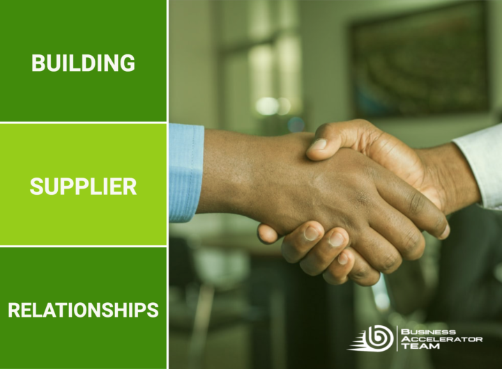 Building Supplier Relationships